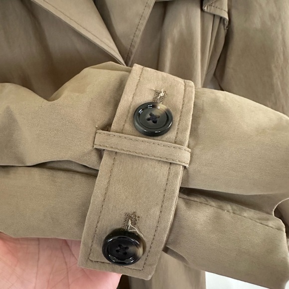 Mango khaki small trench coat - Picture 10 of 11